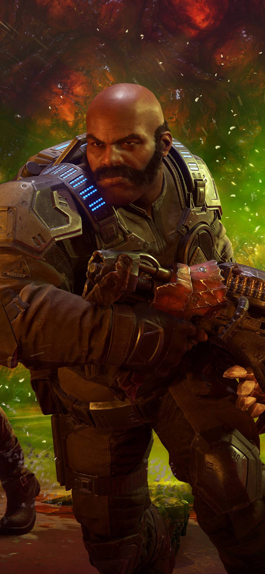 Keegan Gears 5 Phone Background