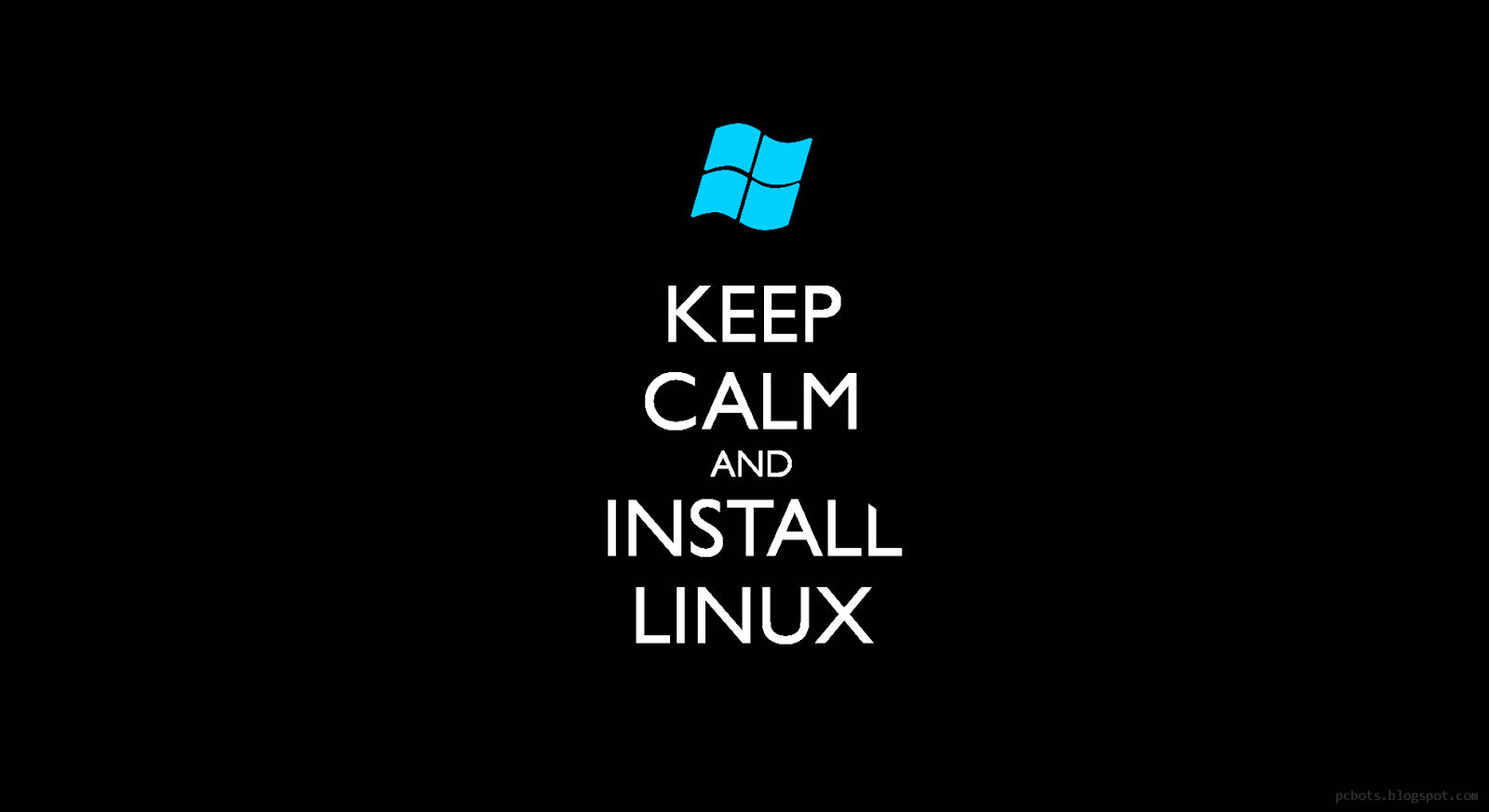 Keep Calm And Install Linux Os