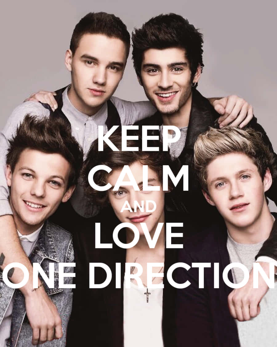 Keep Calm And Love 1 Direction Iphone Background