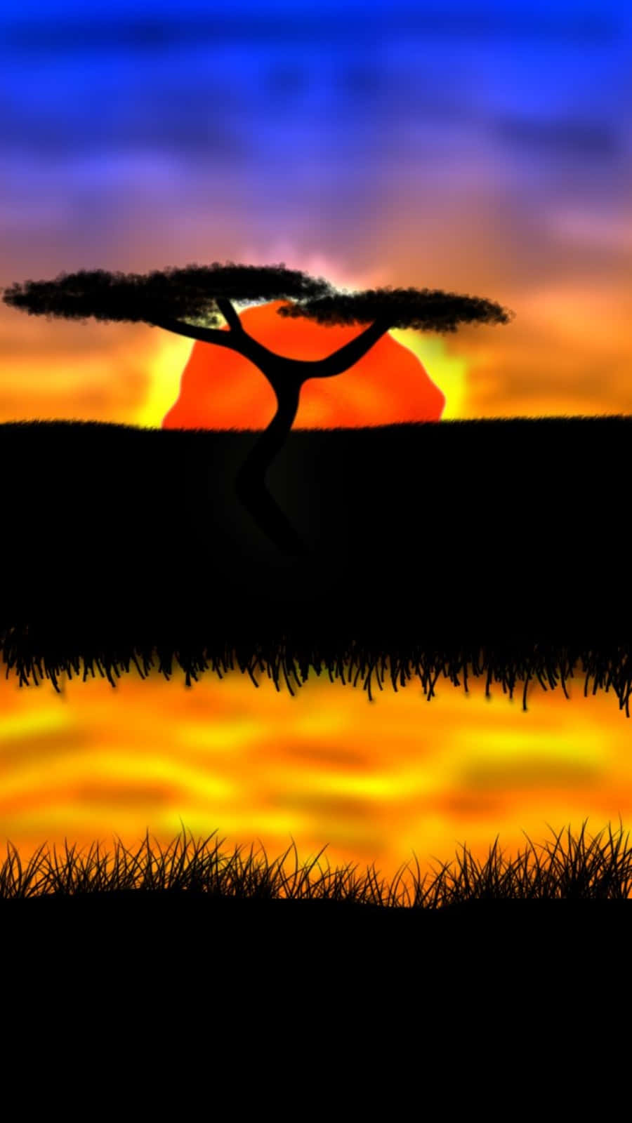 Keep Connected To Those You Love With African Phone Background