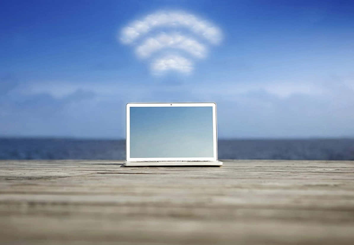 Keep Connected With Secure, Convenient Wifi Background