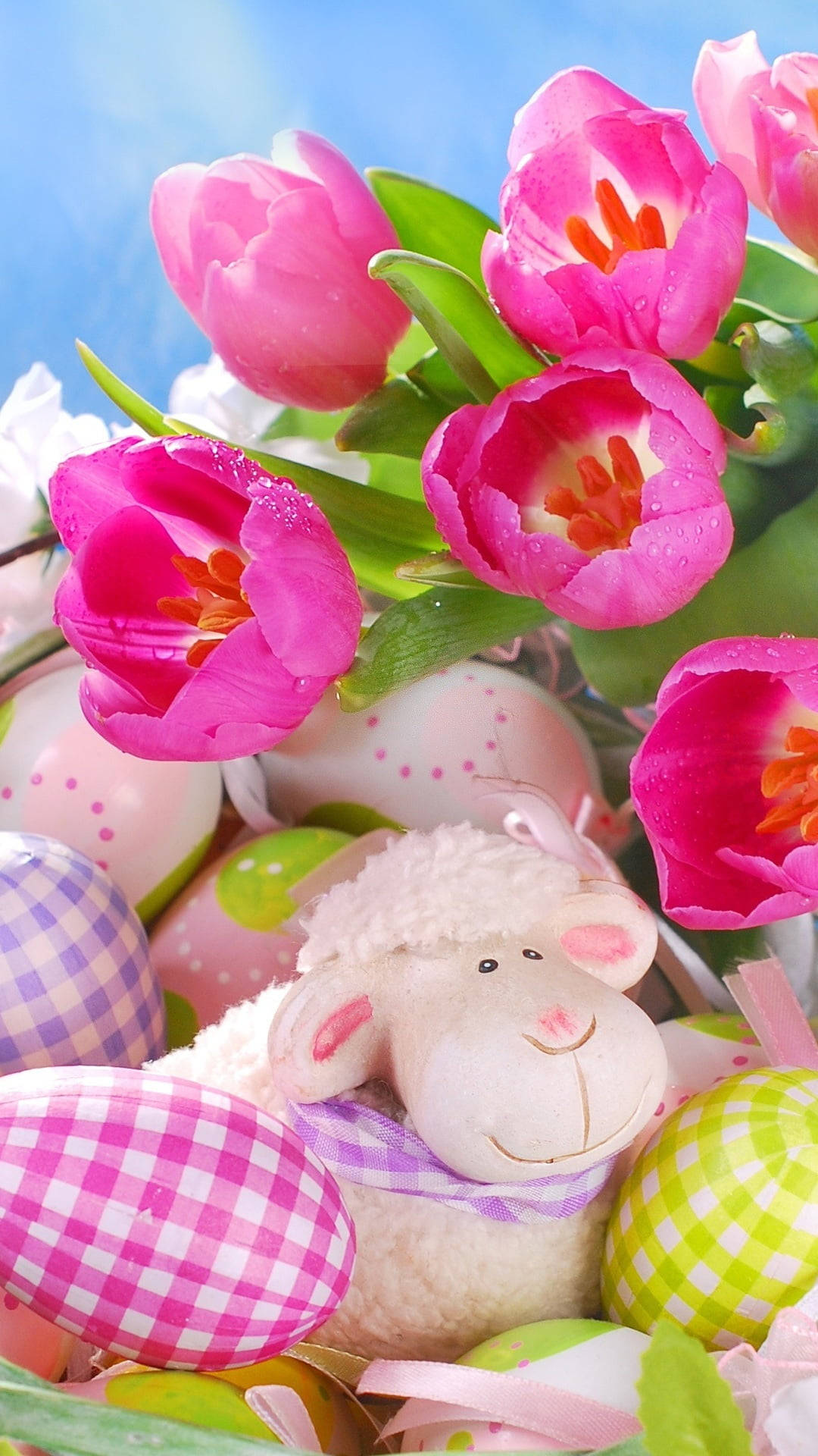 Keep Easter Celebrations Alive With This Easter Themed Iphone. Background