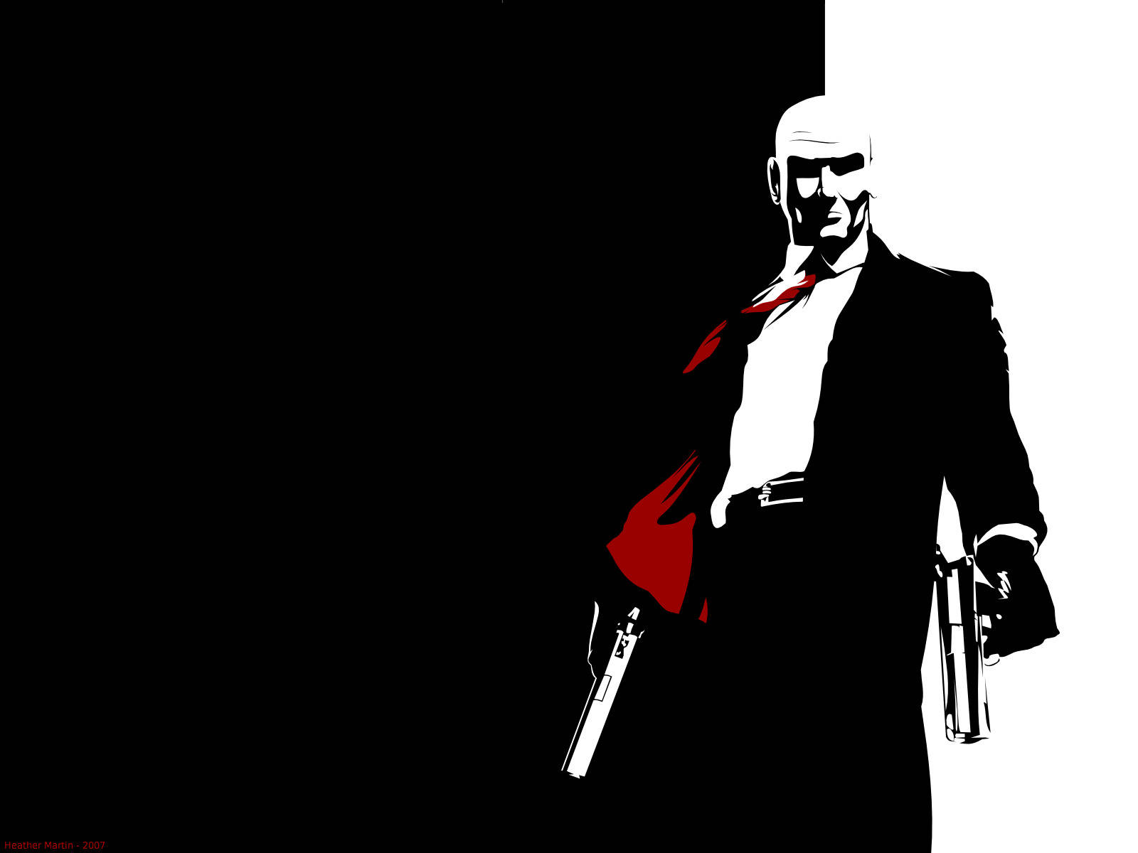 Keep In Touch With The Hitman Phone Background