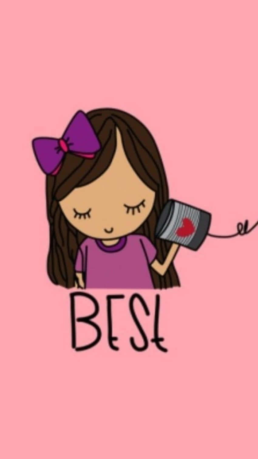 Keep In Touch With Your Bffs With An Iphone Background