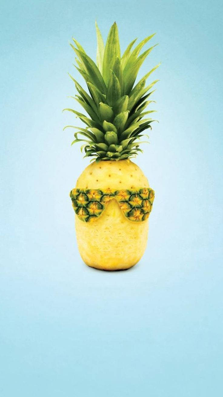 Keep It Cool, Iphone Style With Pineapple! Background