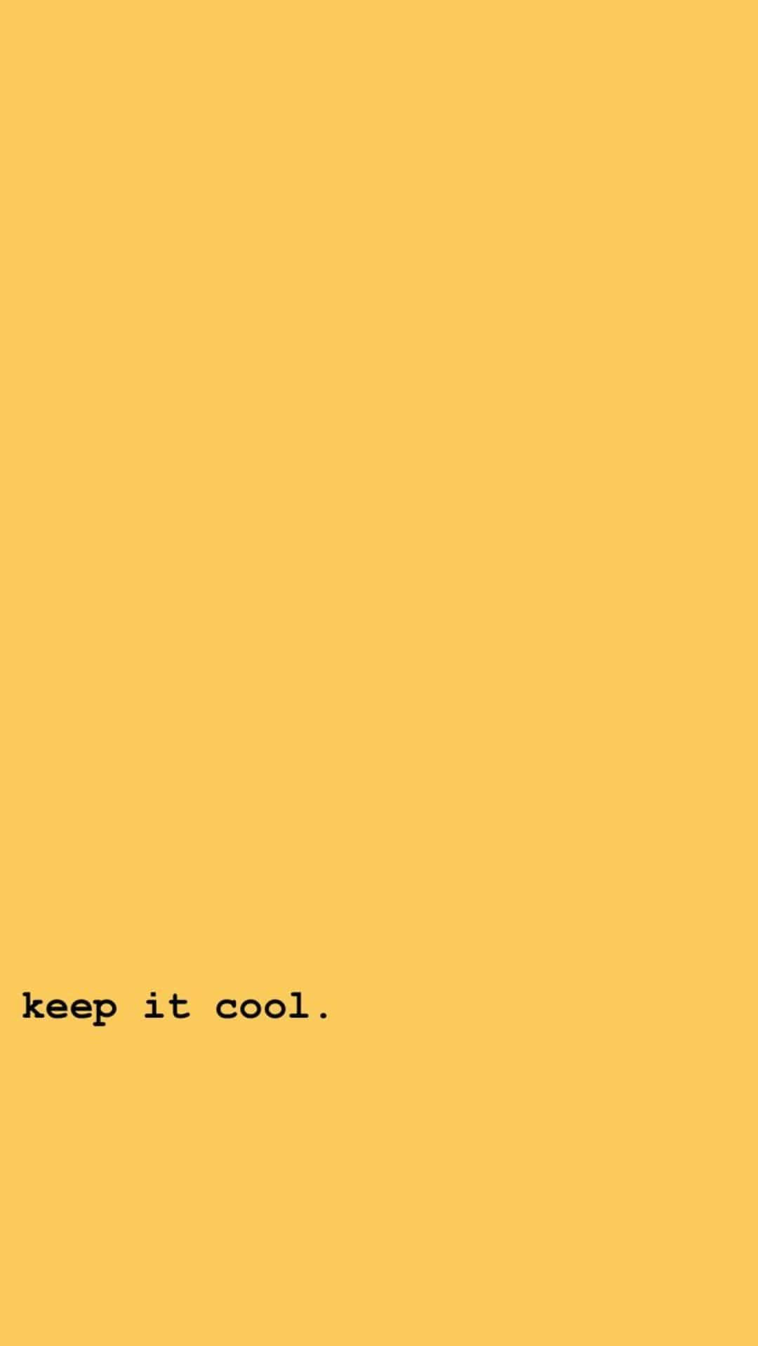Keep It Cool Background
