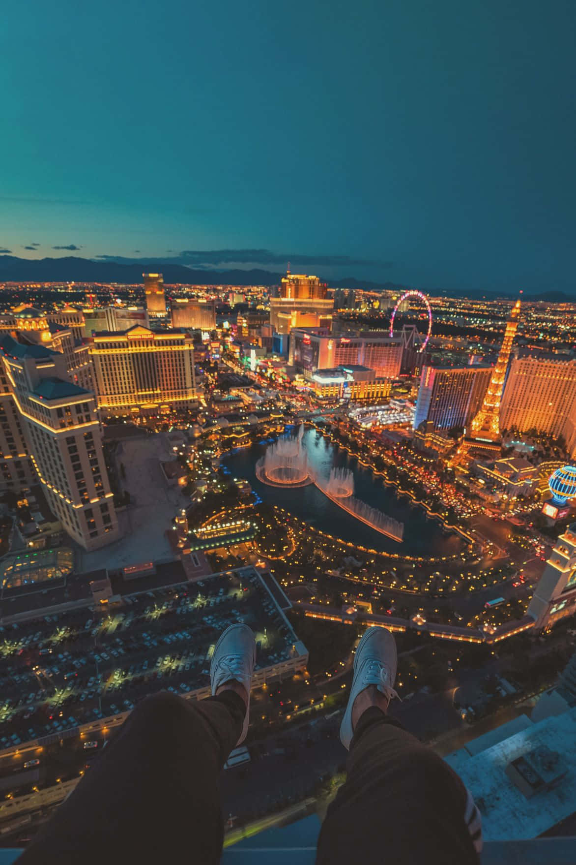 Keep Las Vegas Connected Background
