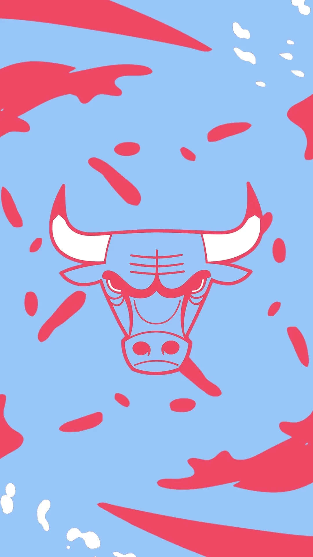 Keep The Spirit Of The Chicago Bulls Burning On Your Device With This Vibrant Wallpaper. Background