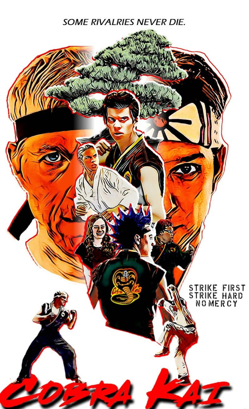 Keep Up To Date With The Latest Cobra Kai News On Your Phone Background