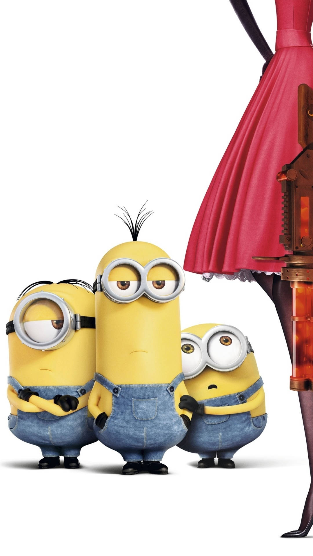 Keep Up With Friends Using A Minion Phone! Background