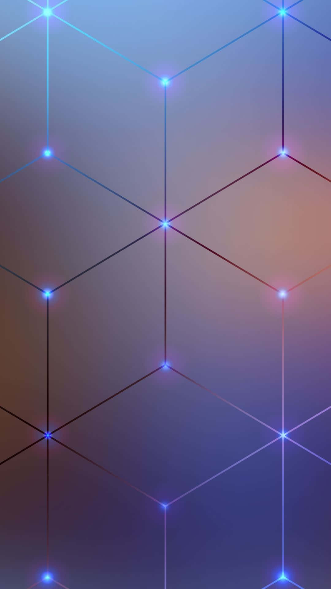 Keep Up With The Latest Trends With This Geometric Iphone Background