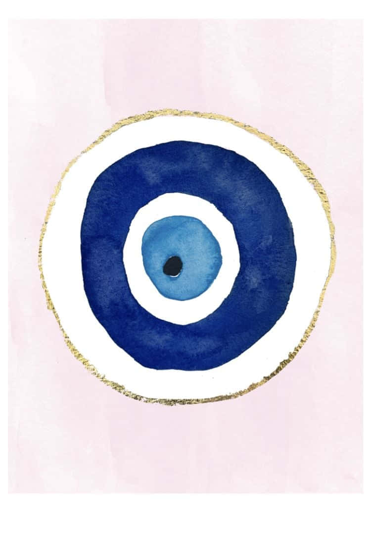 Keep Your Devices Safe With Evil Eye Iphone Background