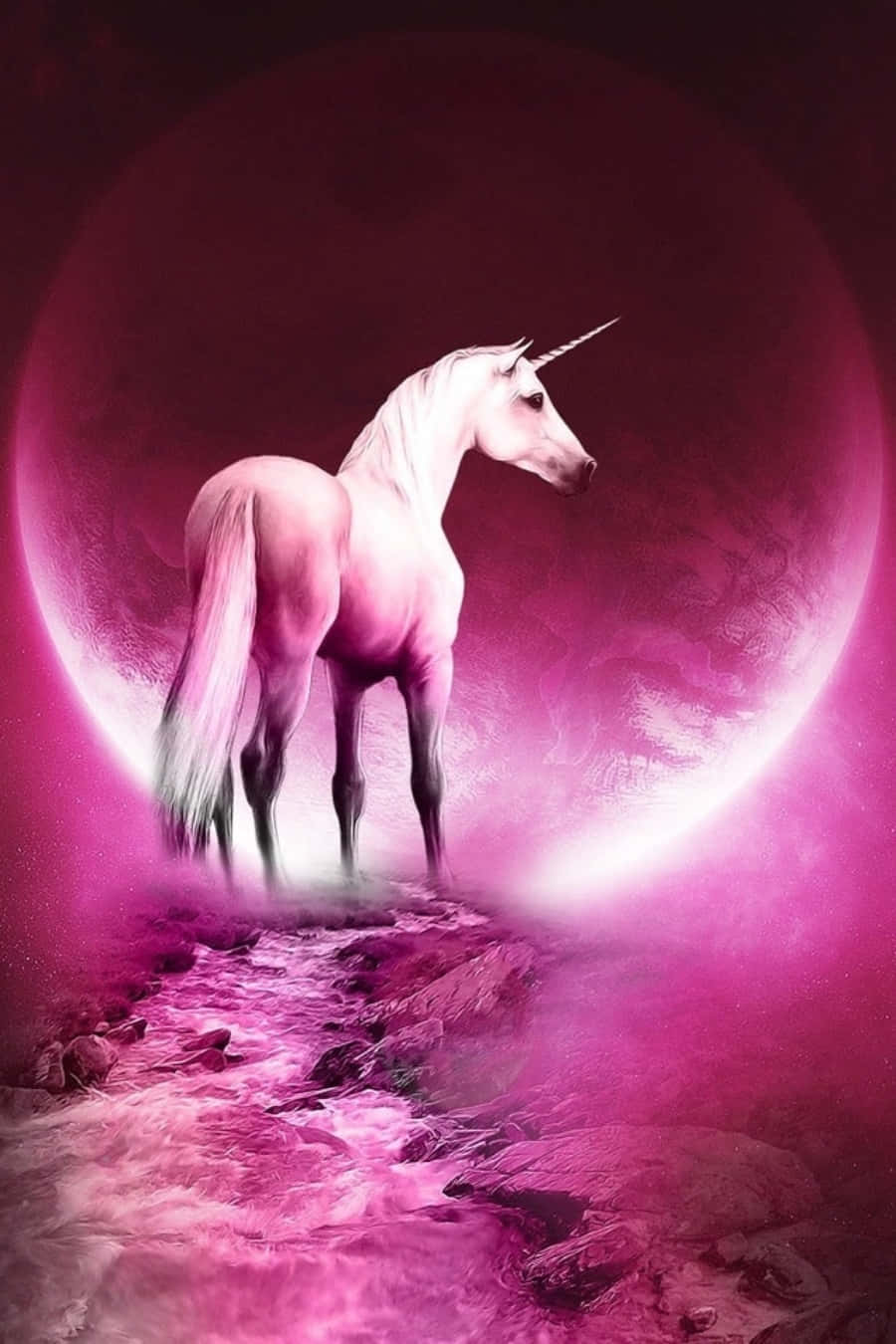 Keep Your Dreams Alive With The Magical Iphone Unicorn Background