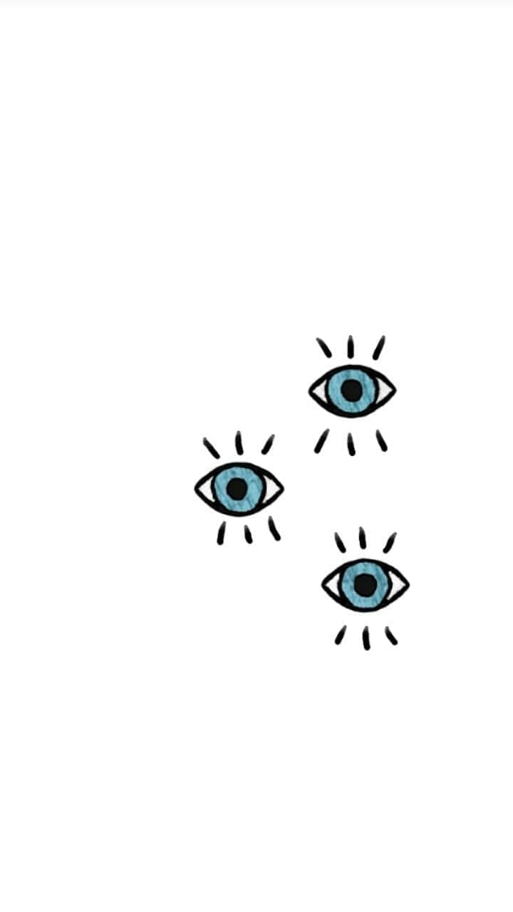 Keep Your Evil Eye On The All New Iphone Background