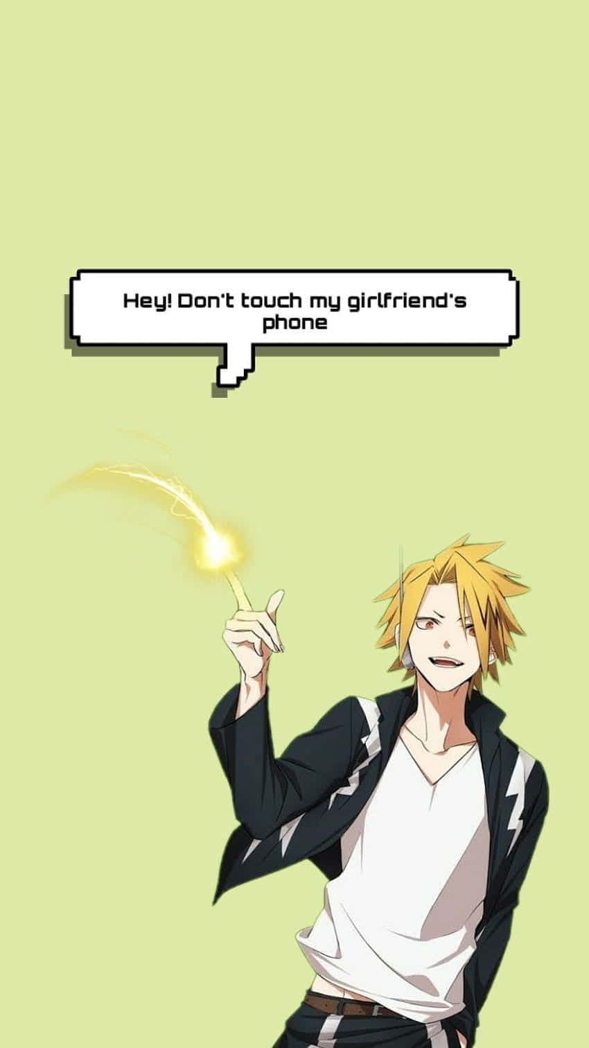 Keep Your Hands Off My Phone! Background