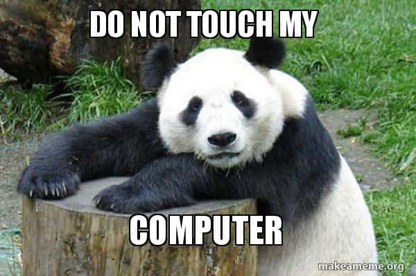 Keep Your Hands Off My Workstation! Background