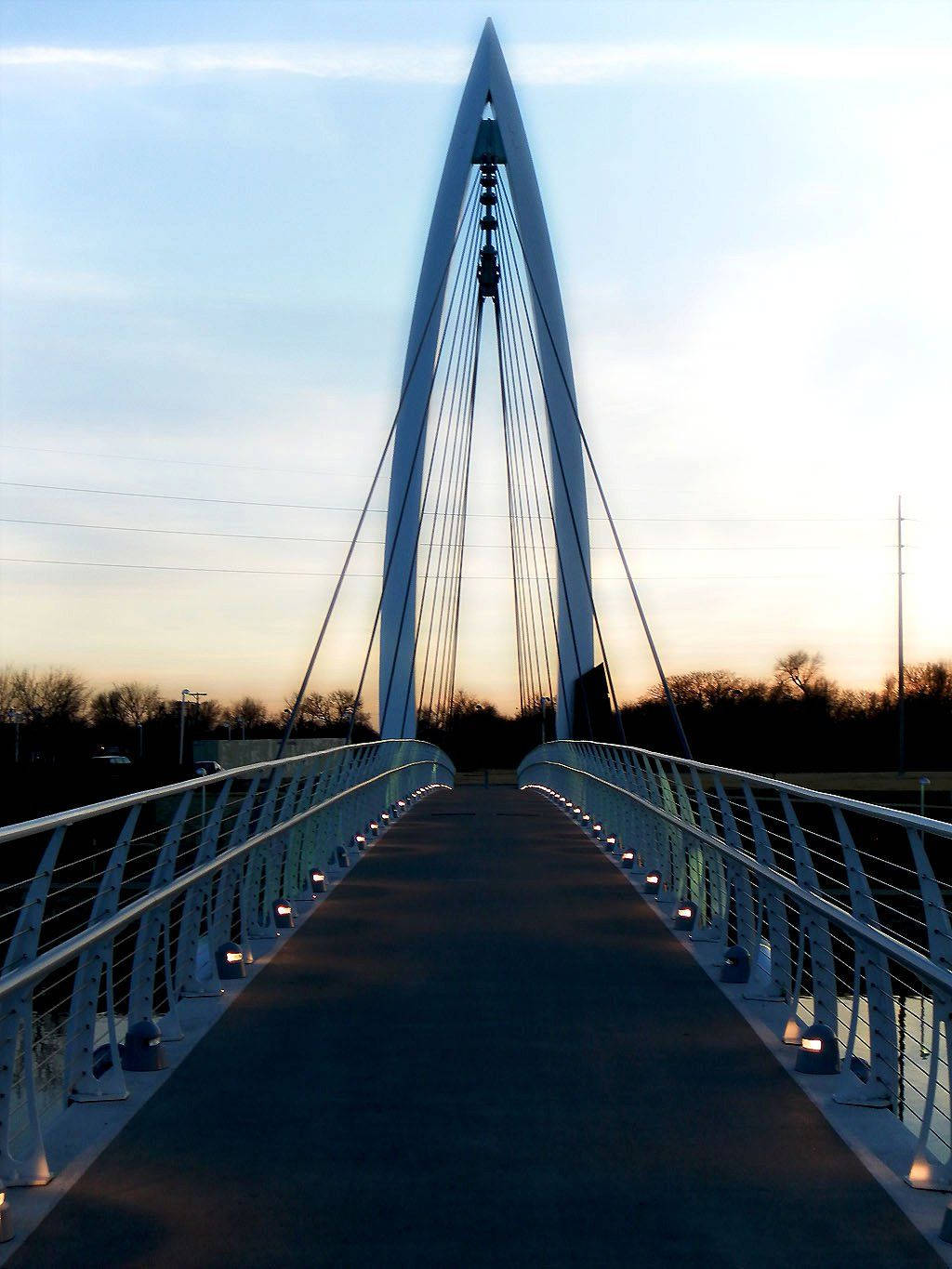 Keeper Of The Plains In Wichita Background