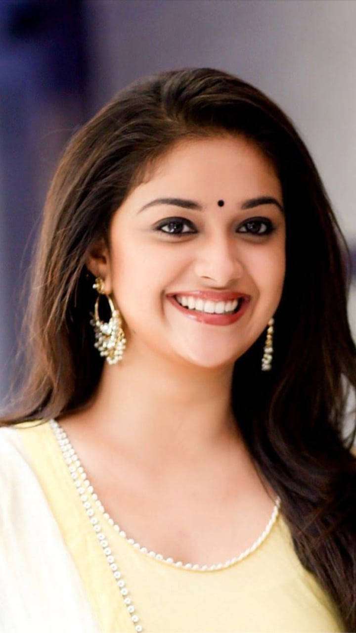 Keerthy Suresh Tamil Actors Hd Background