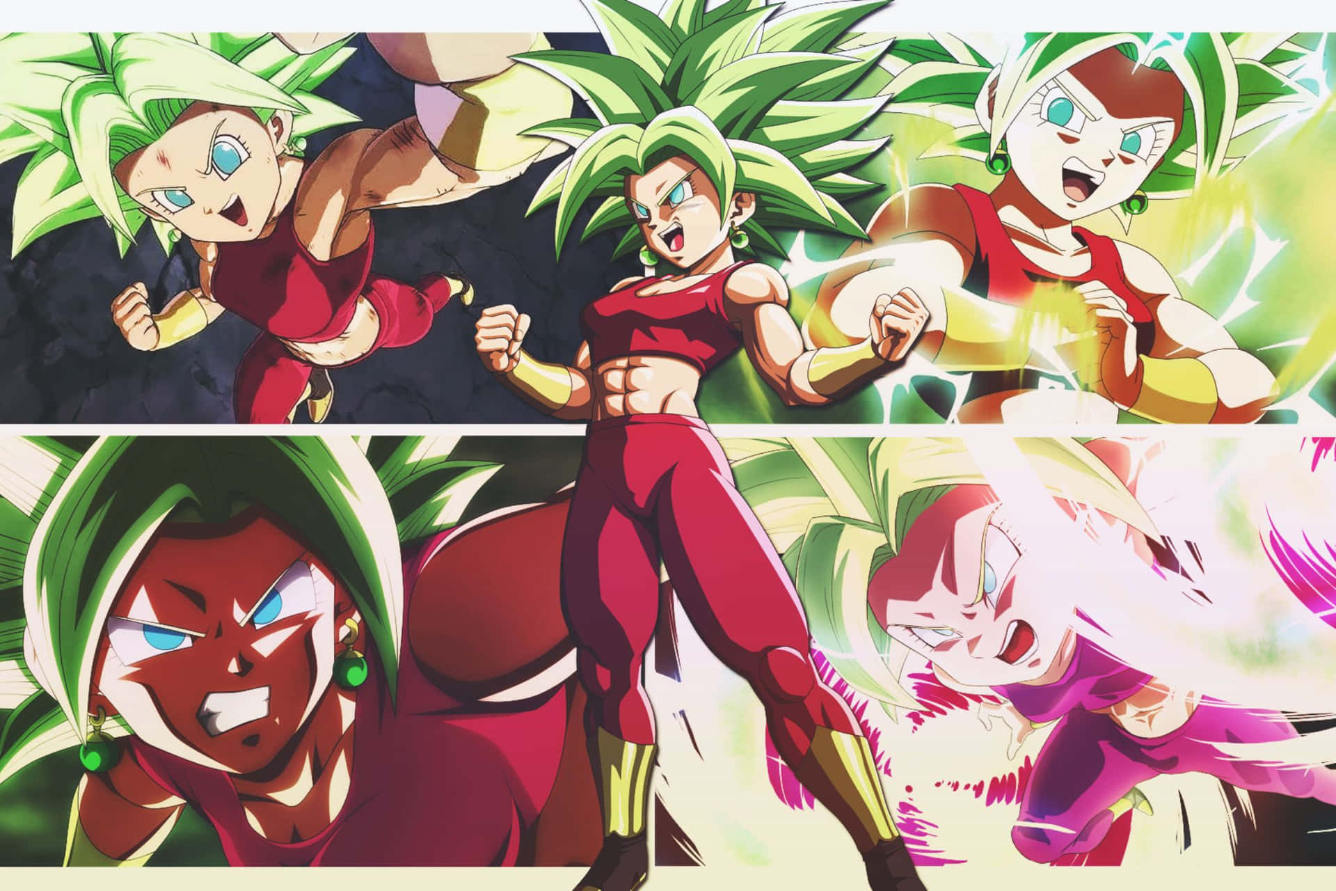 Kefla Dragon Ball Super Collage