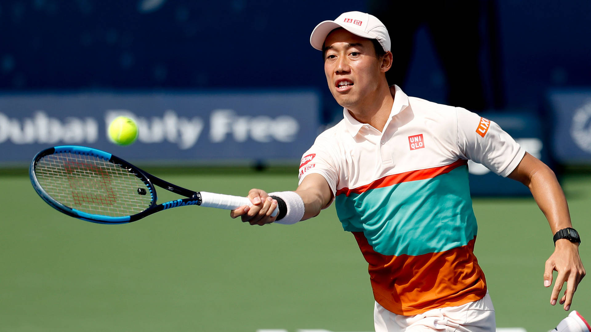 Kei Nishikori - Master Of The One-handed Stroke Background