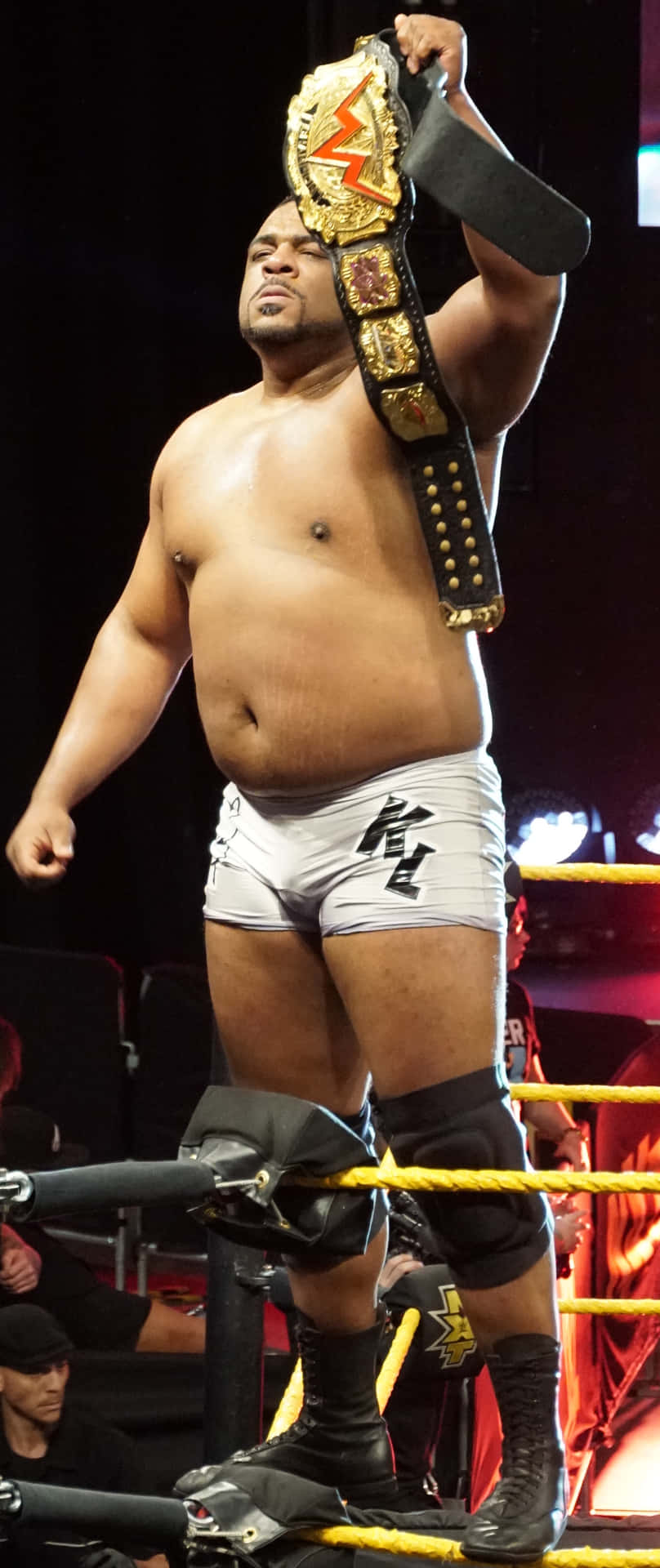 Keith Lee World Wrestling Network Championship Belt Background