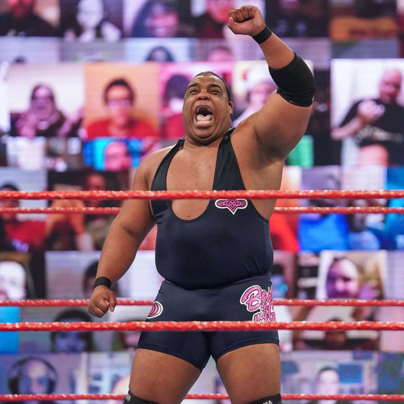 Keith Lee Wwe Smackdown Win Background