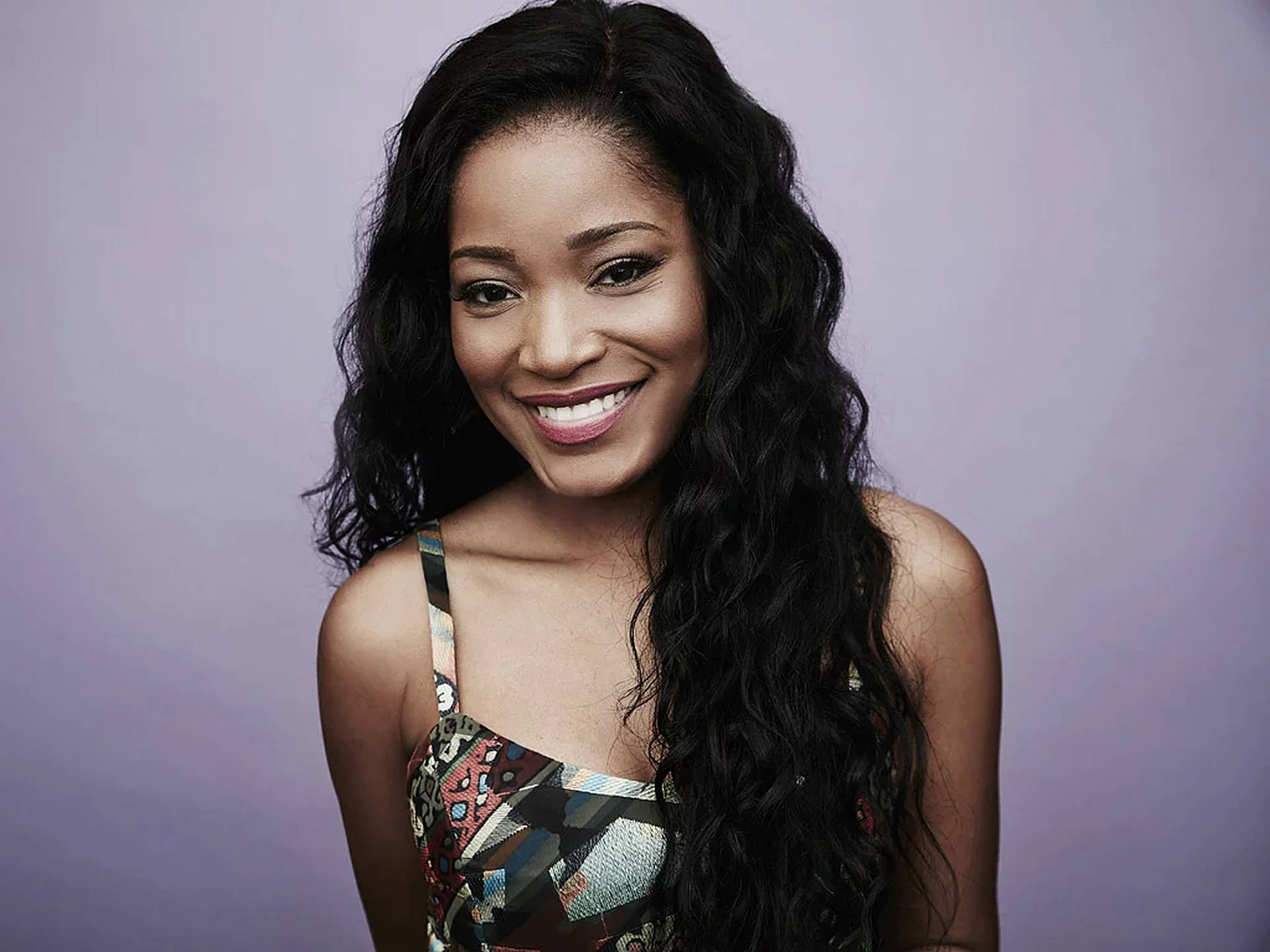 Keke Palmer Curly Hair Background