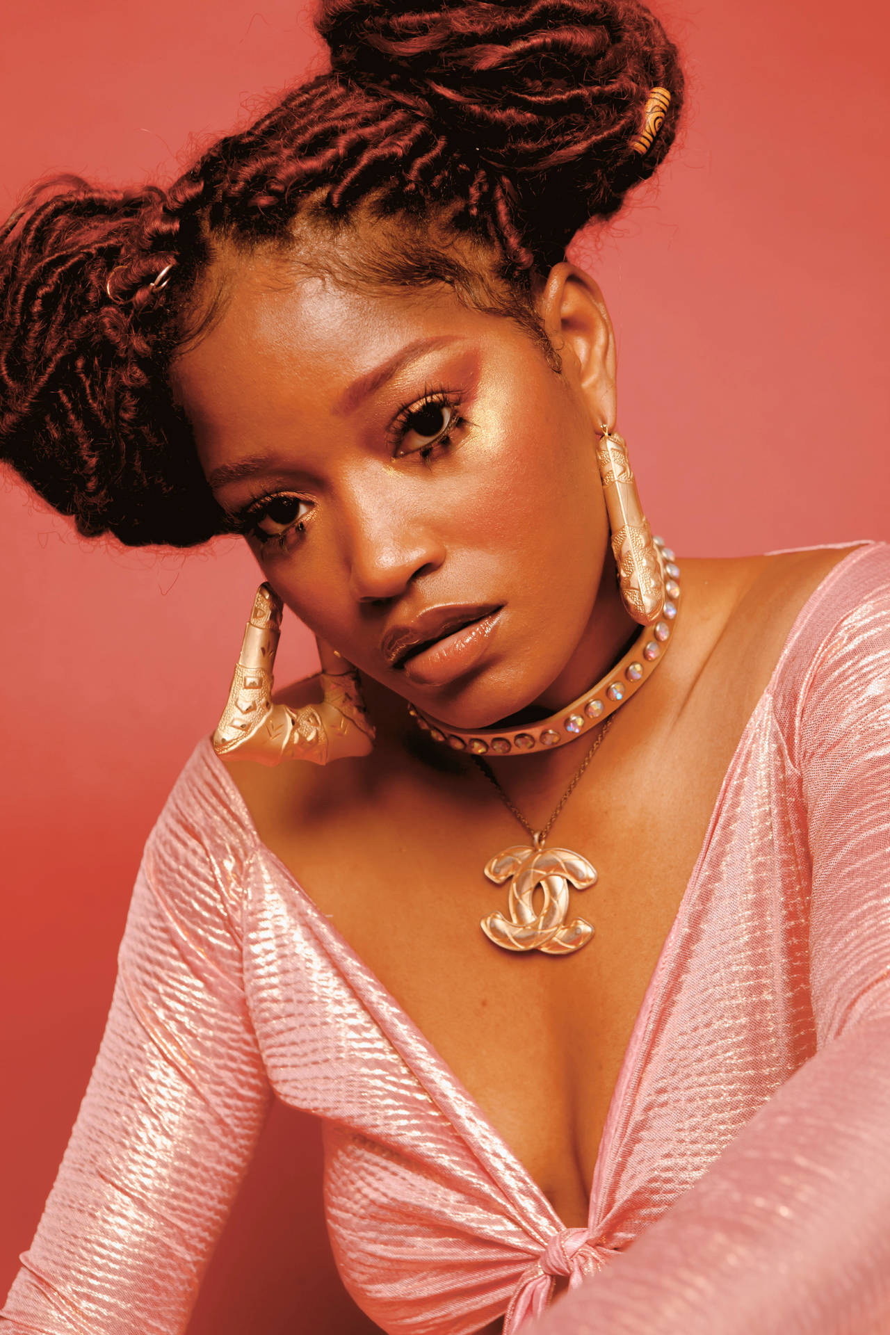 Keke Palmer Lula Hyers Close Up Background