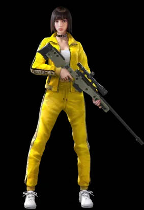 Kelly As Free Fire Character Background