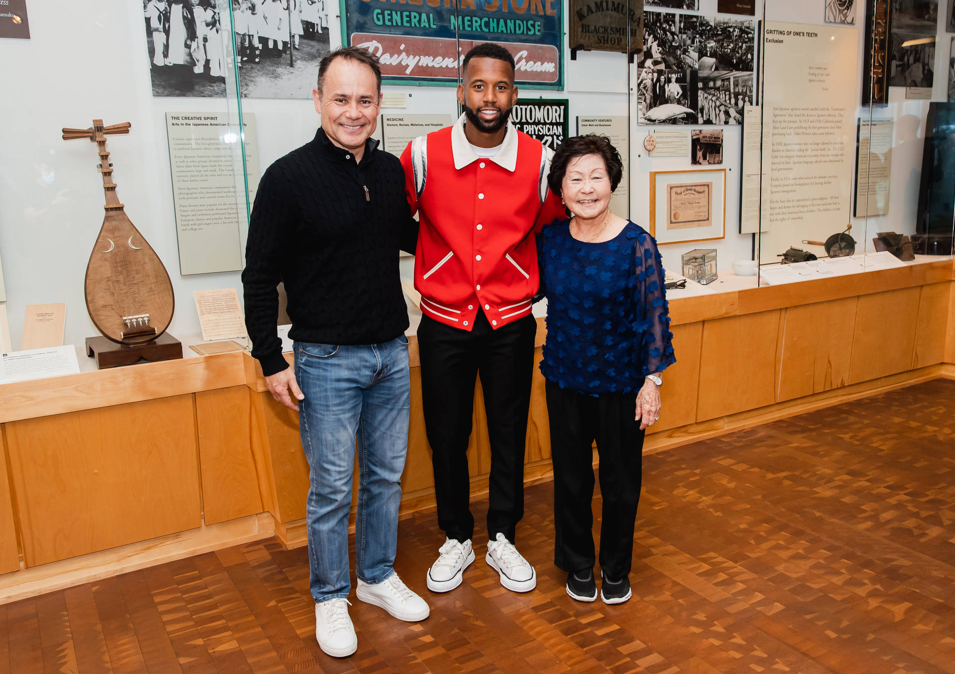 Kellyn Acosta Family Picture Little Tokyo Background