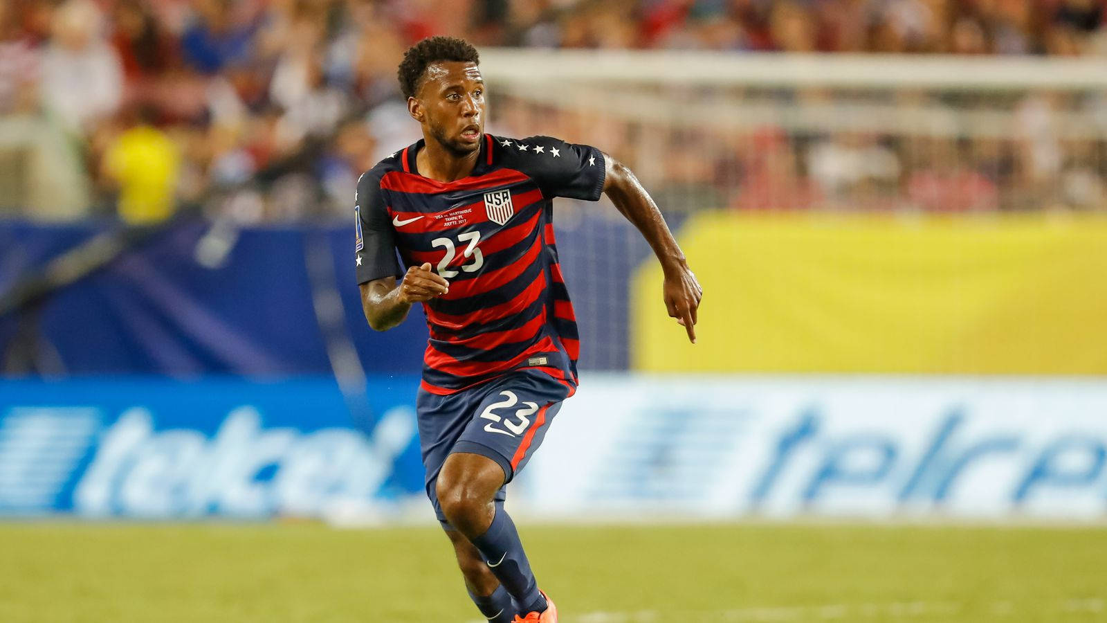 Kellyn Acosta United States Vs. Martinique 2017 Background