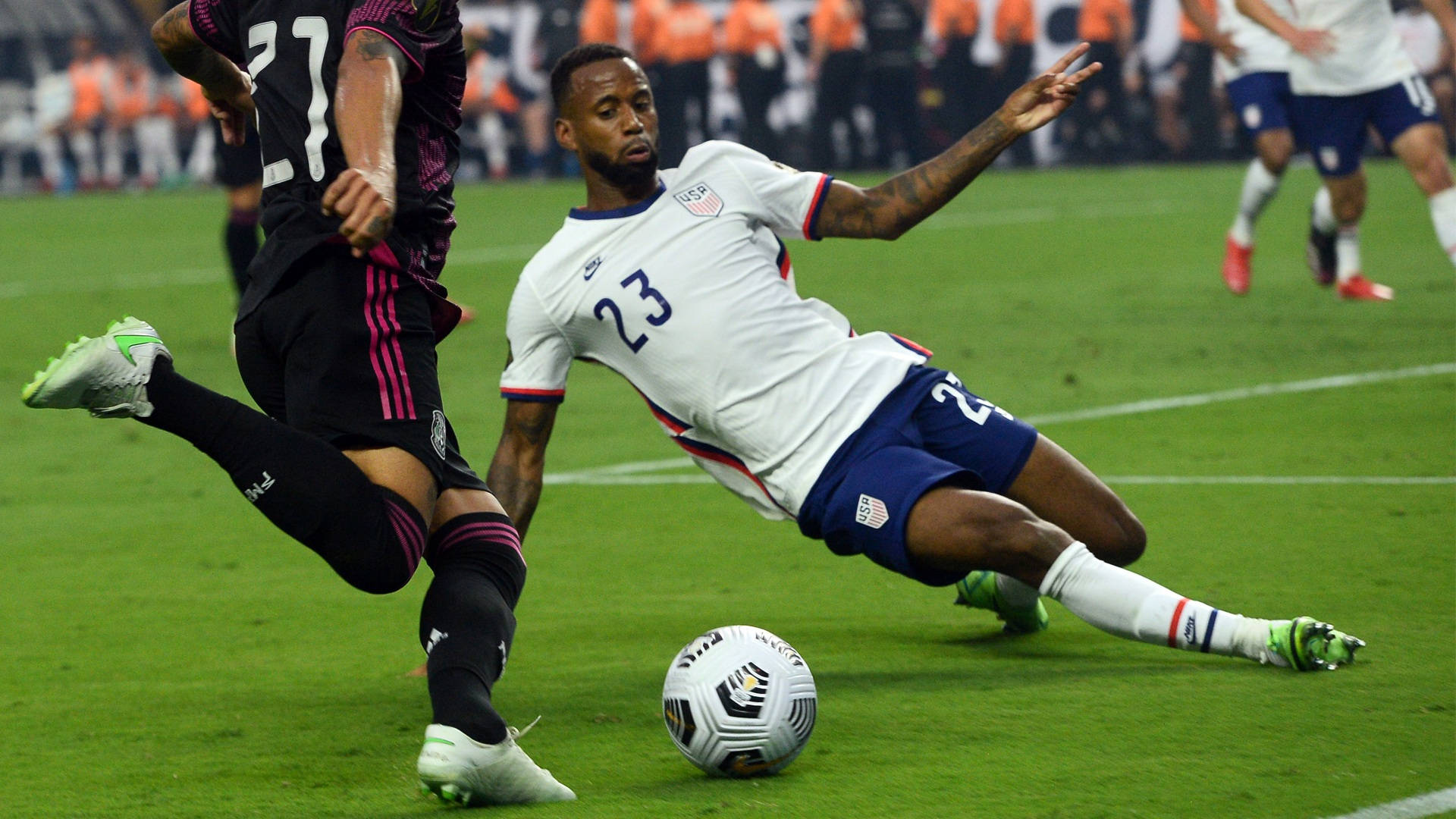 Kellyn Acosta United States Vs. Mexico Concacaf Background