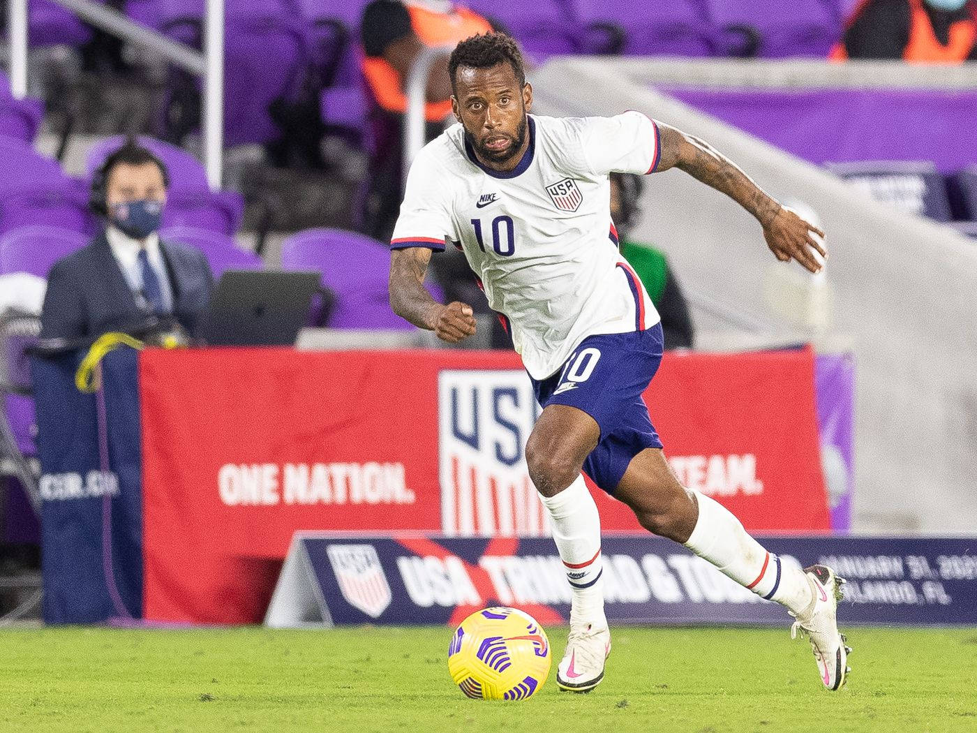 Kellyn Acosta United States Vs. Trinidad And Tobago