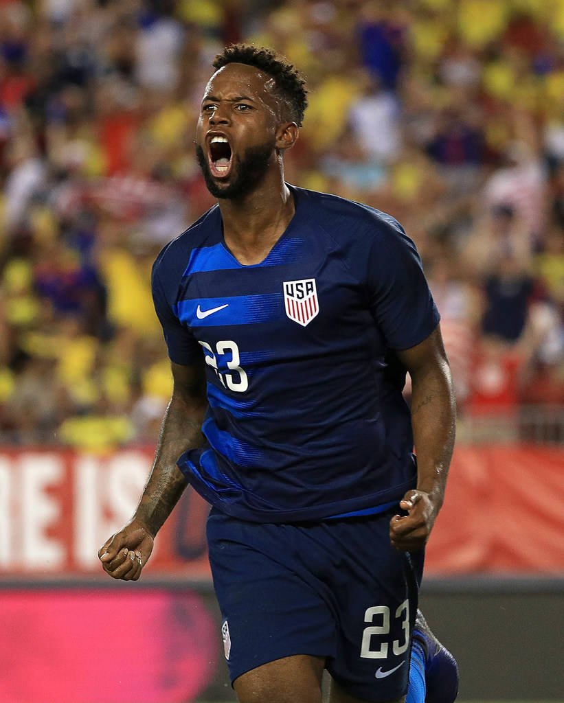 Kellyn Acosta Victory Goal United States Vs. Colombia Background