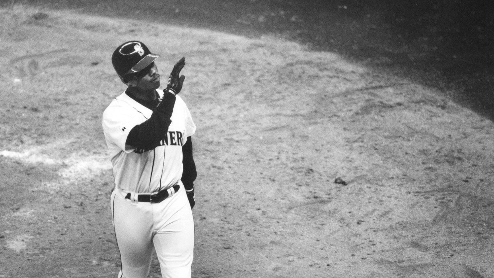 Ken Griffey Jr Black And White