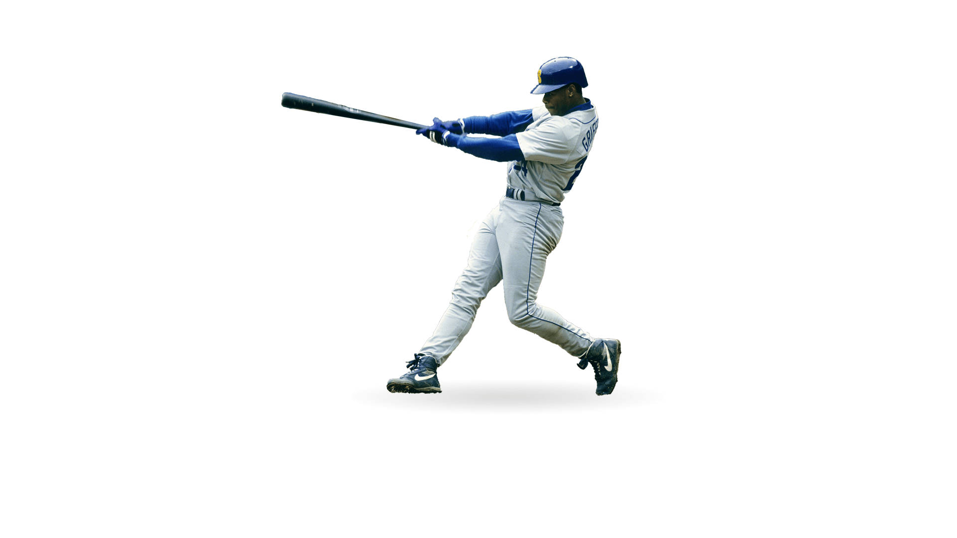 Ken Griffey Jr White Background