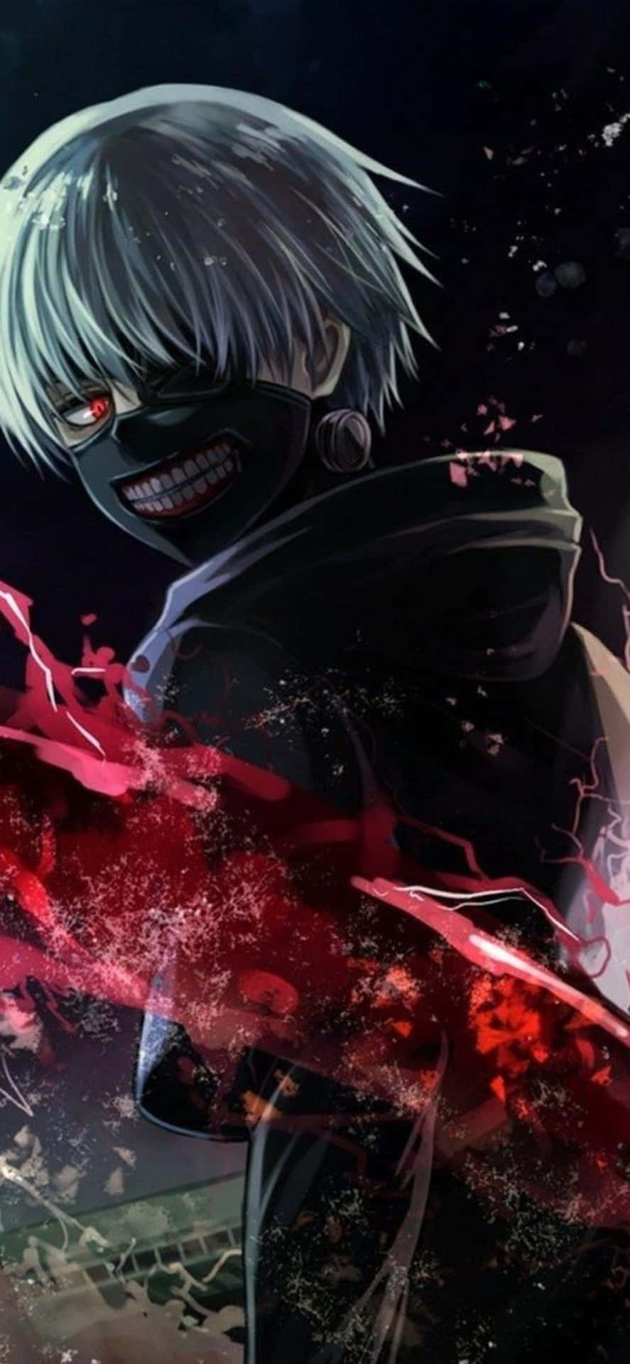 Ken Kaneki Of Tokyo Ghoul Anime