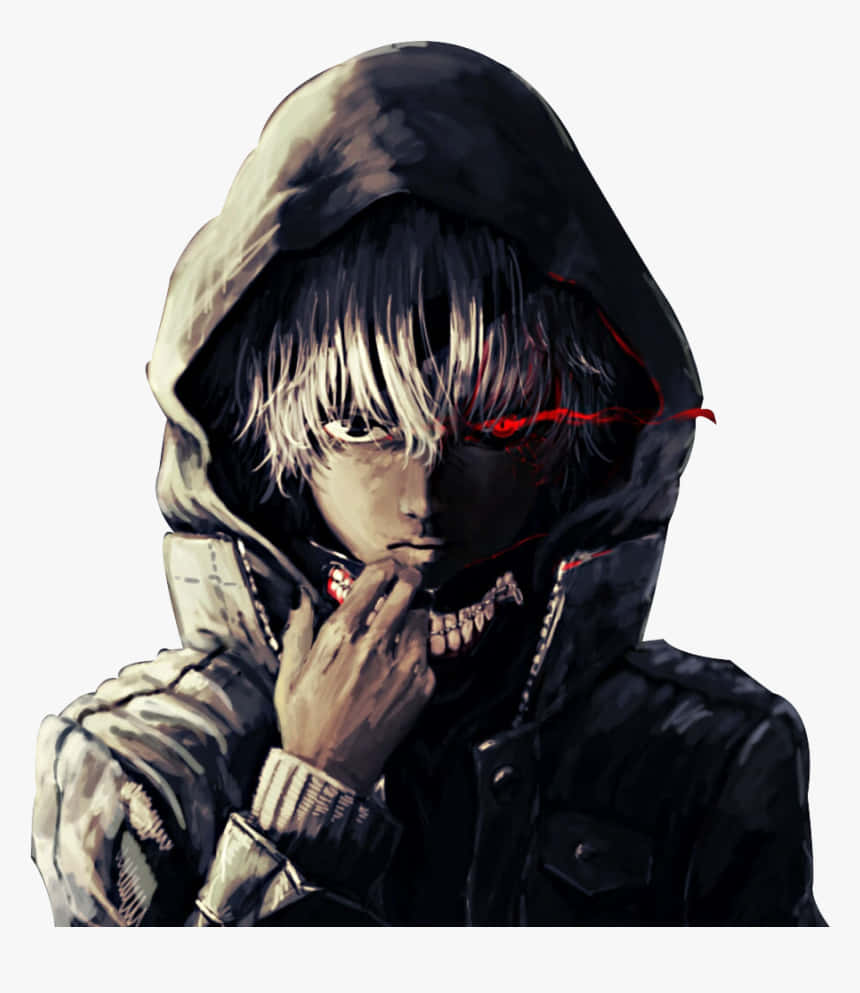 Ken Kaneki On Hoodie Tokyo Ghoul Anime