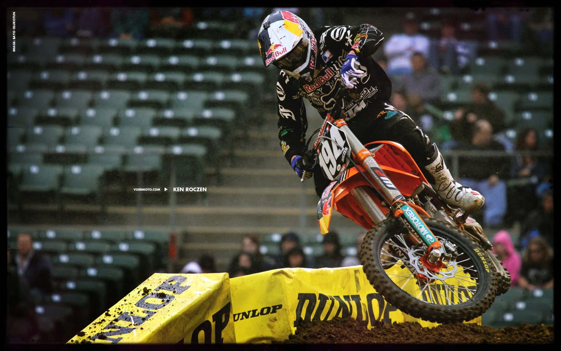 Ken Roczen Fly Curve Race Desktop Background