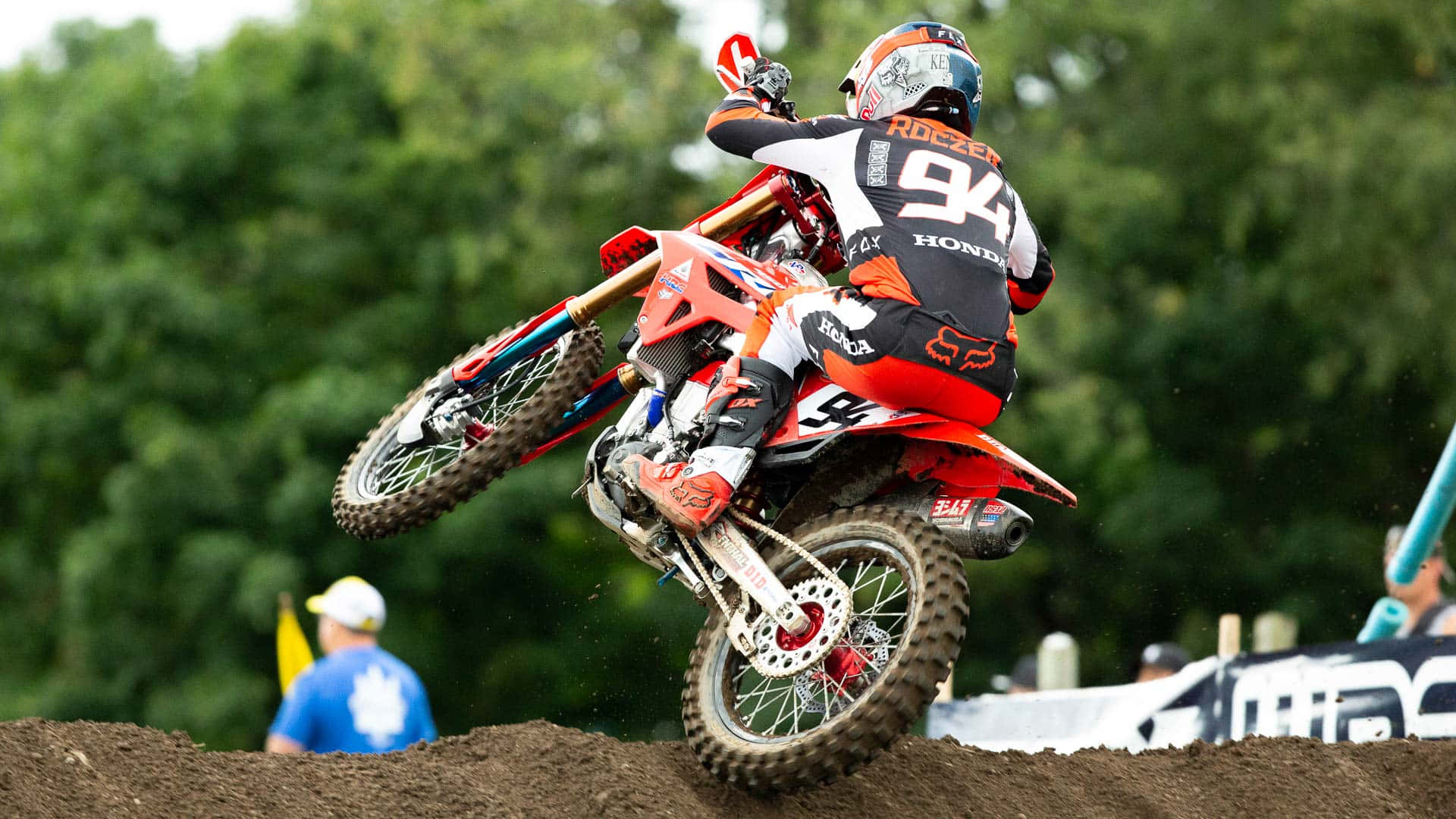 Ken Roczen Going Up Race Desktop Background