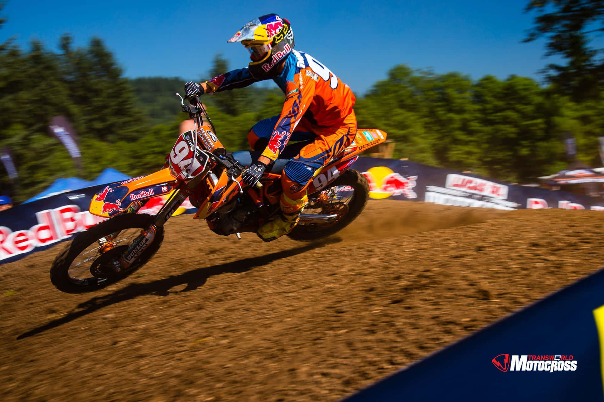 Ken Roczen Motocross Race Background