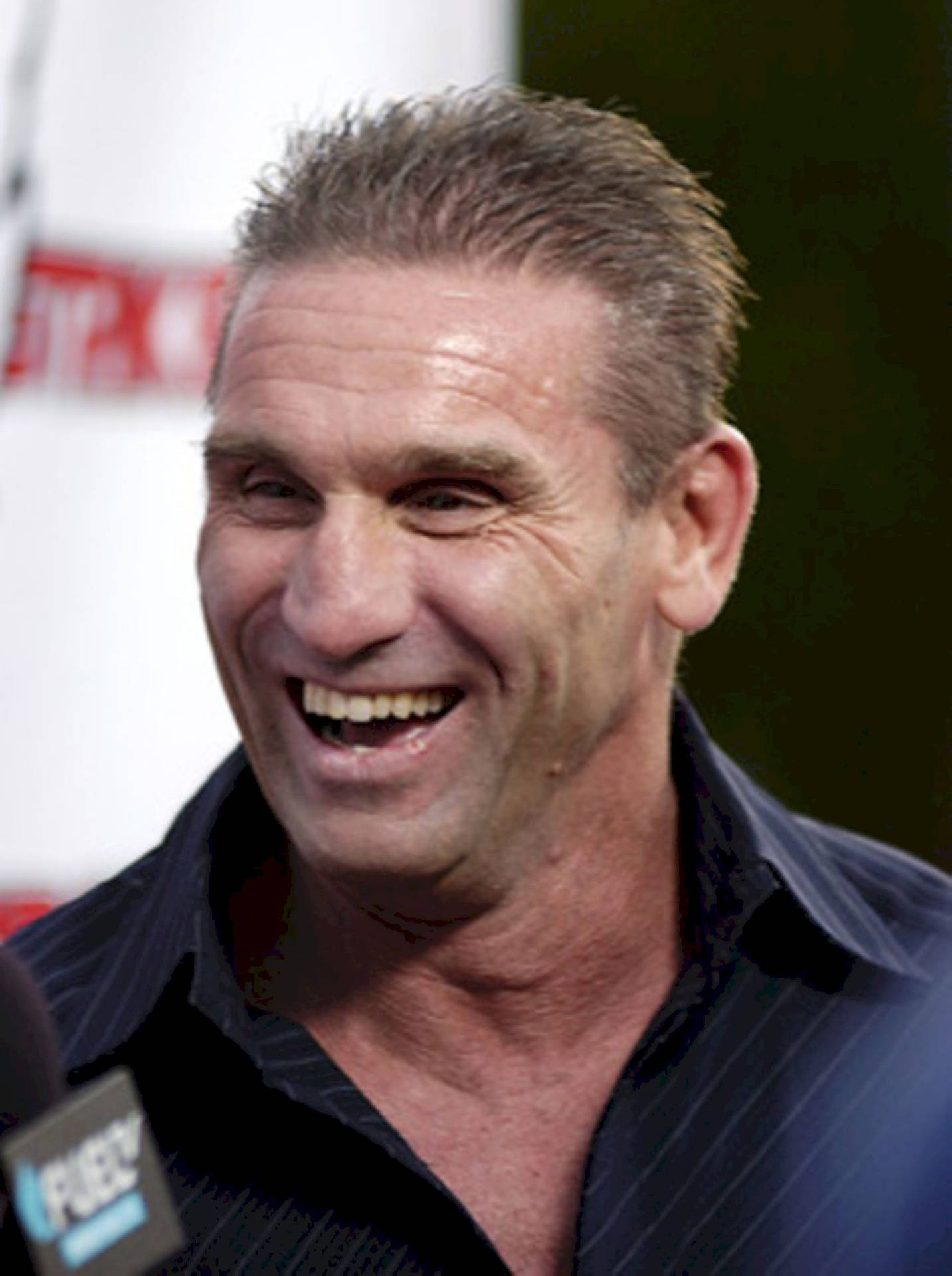 Ken Shamrock Happy Smile Background