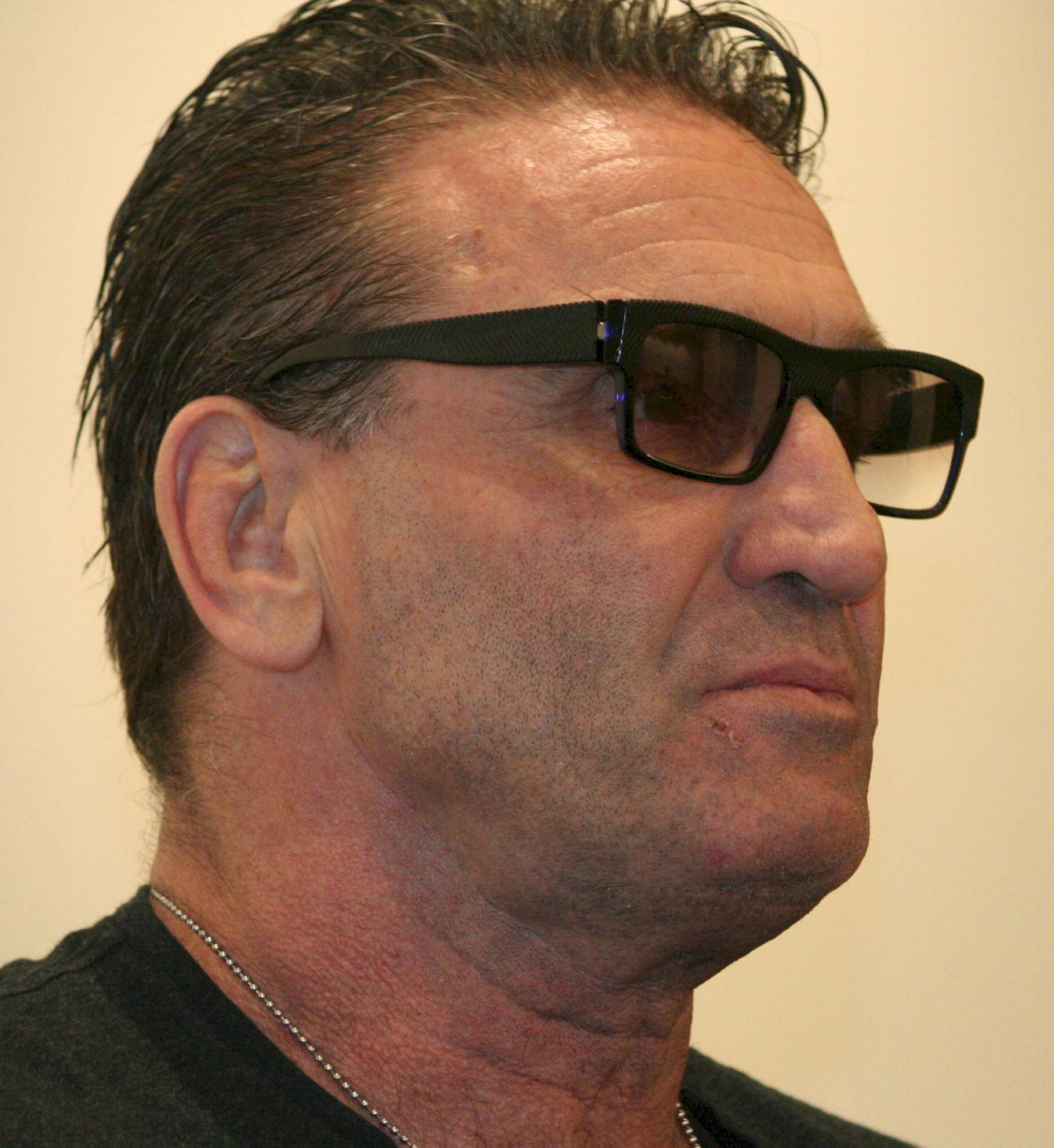 Ken Shamrock Wearing Eyeglasses Background