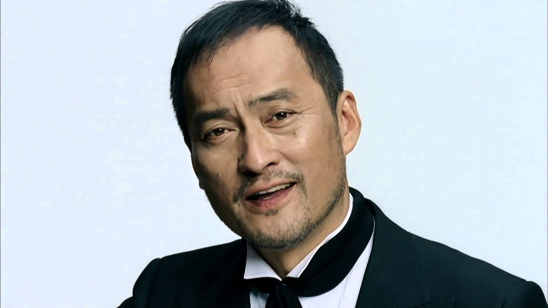 Ken Watanabe Black Suit Photography Background