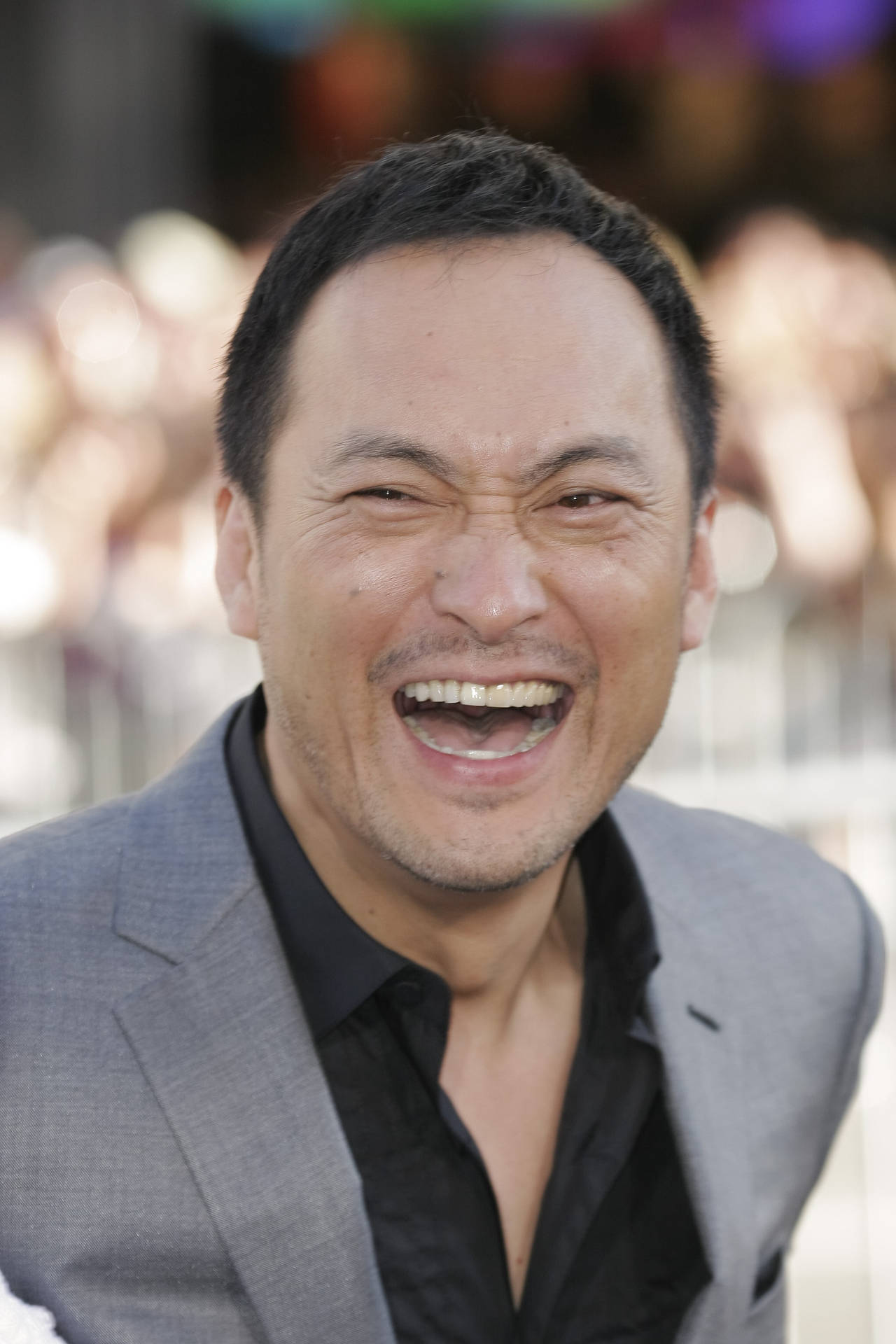 Ken Watanabe Happy Laughing Photo