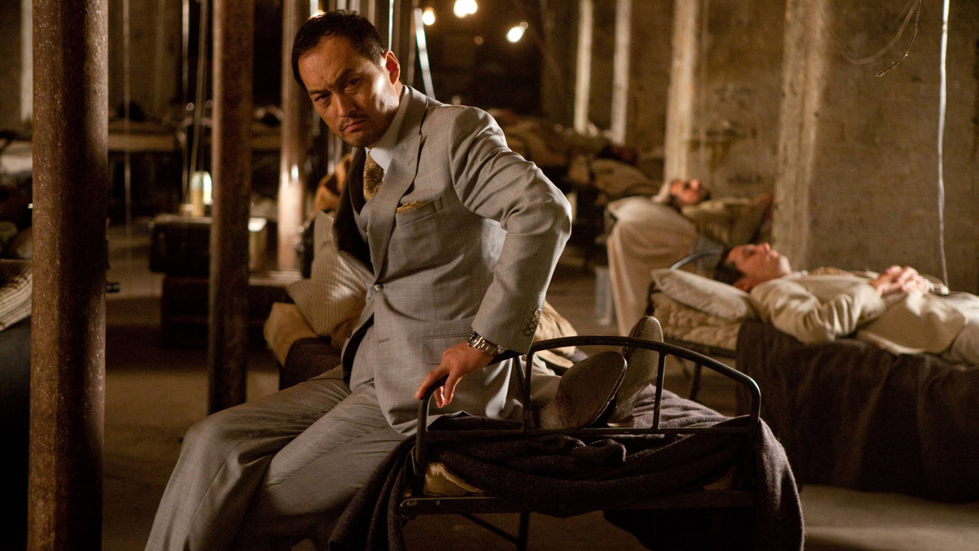 Ken Watanabe In Intense Scene From Inception