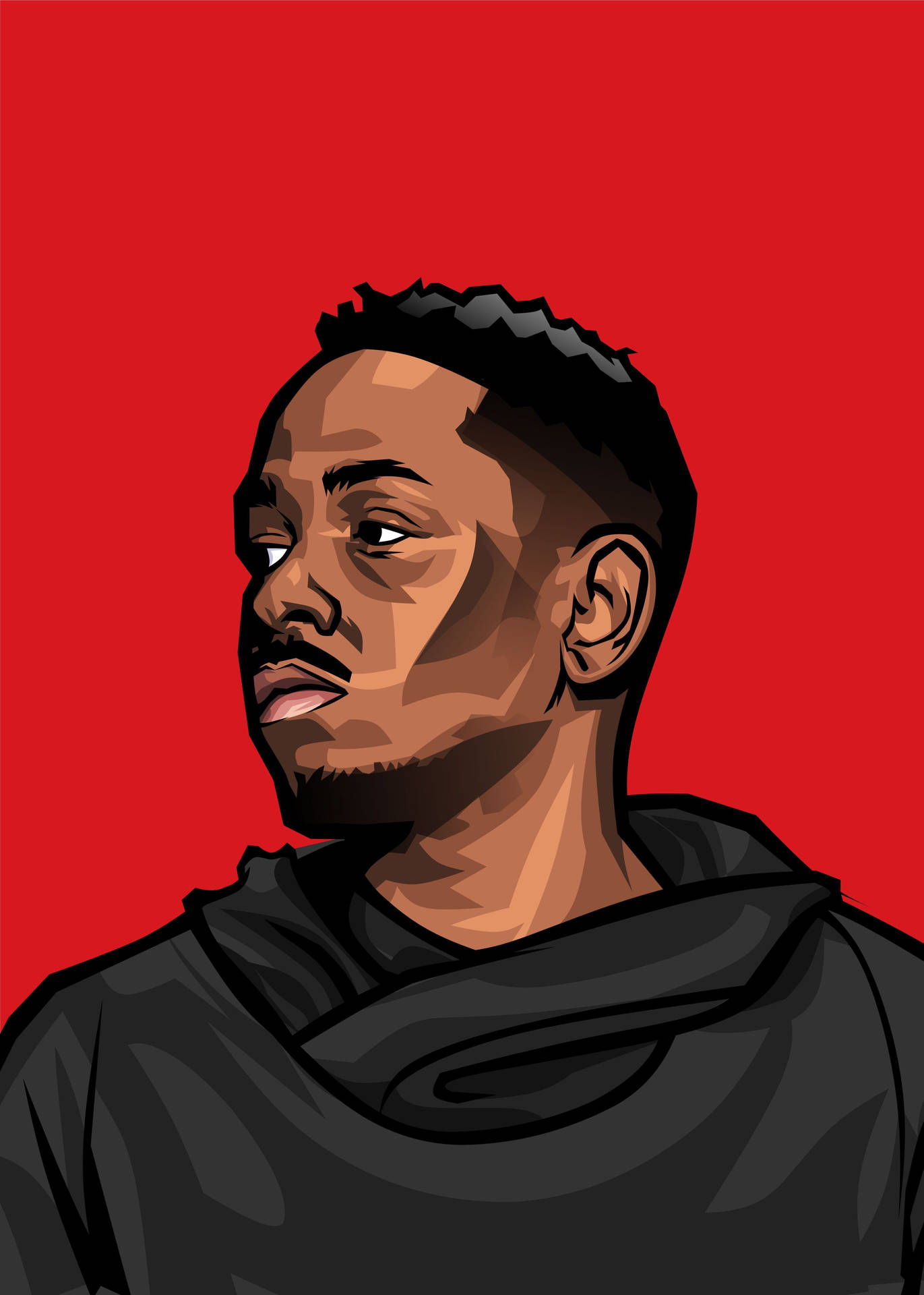 Kendrick Lamar Digital Drawing