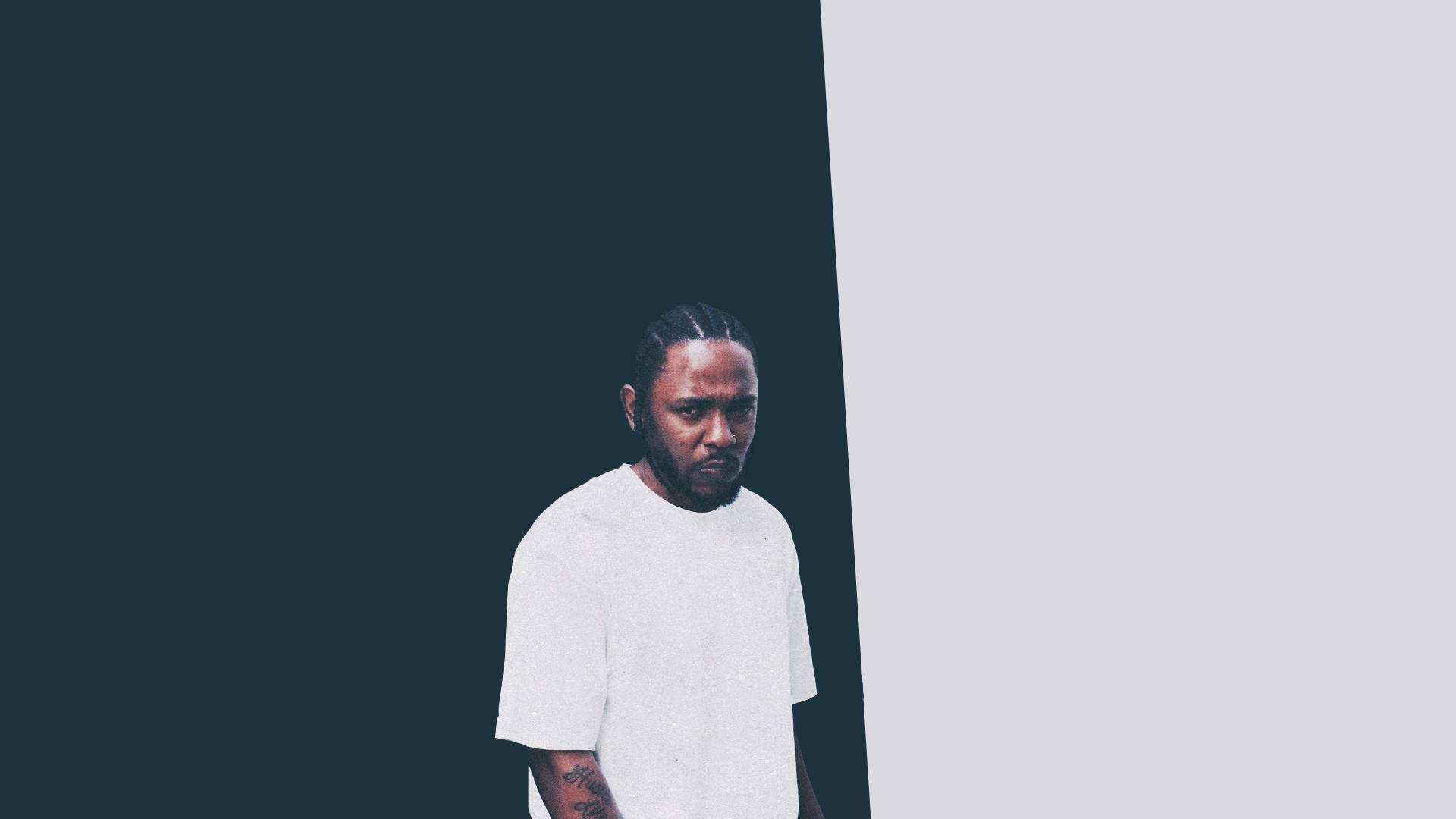 Kendrick Lamar In Aesthetic Background