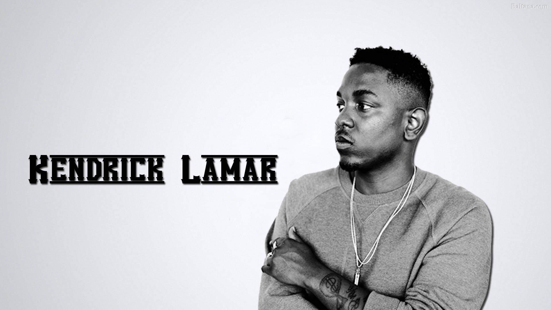 Kendrick Lamar In Monochrome