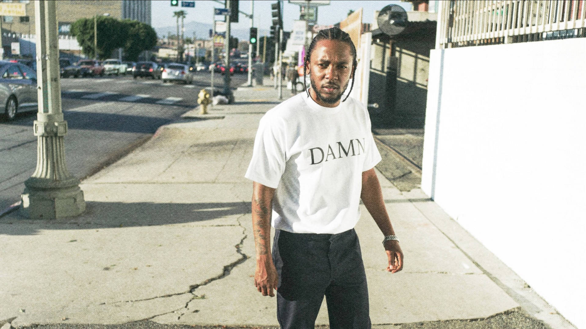 Kendrick Lamar In Street